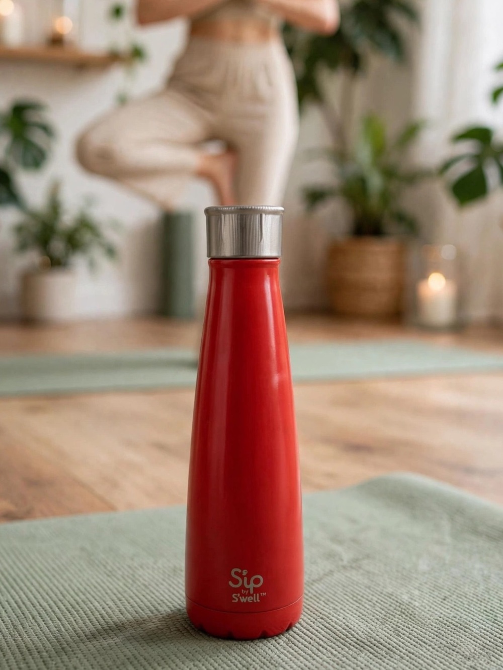 Sip by S’Well Water Bottle - Red